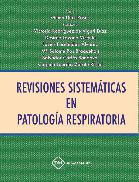 REVISIONES SITEMATICAS EN PATOLOGIA RESPIRATORIA, de LOZANO VICENTE | portada del libro