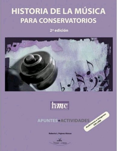 Historia de la música para conservatorios O.C., de Pajares Alonso | portada del libro