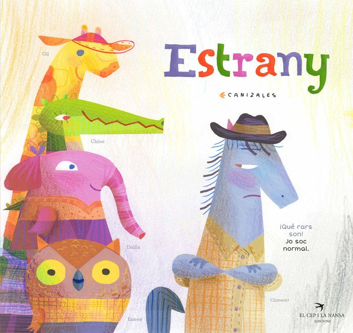 Estrany, de Canizales | portada del libro