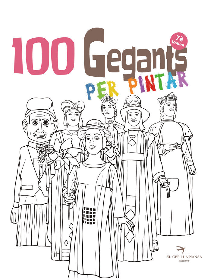 100 Gegants per pintar. Volum 7, de JuanolO | portada del libro