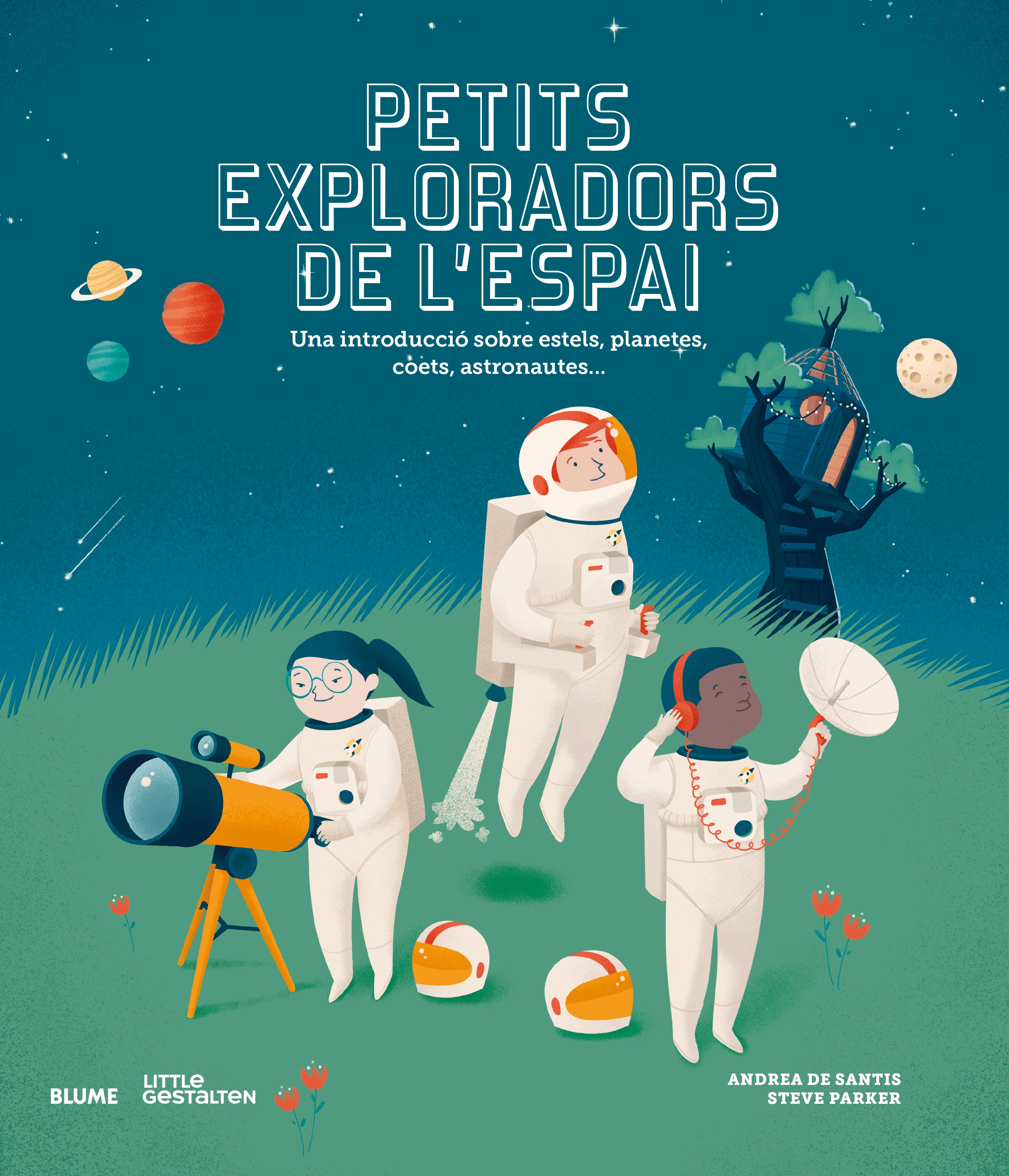 Petits exploradors de l'espai, de Parker | portada del libro