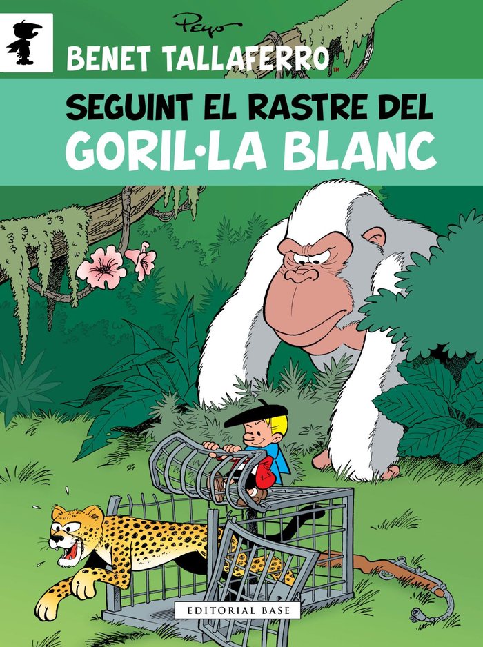 Seguint el rastre del goril·la blanc, de Culliford, Thierry | portada del libro