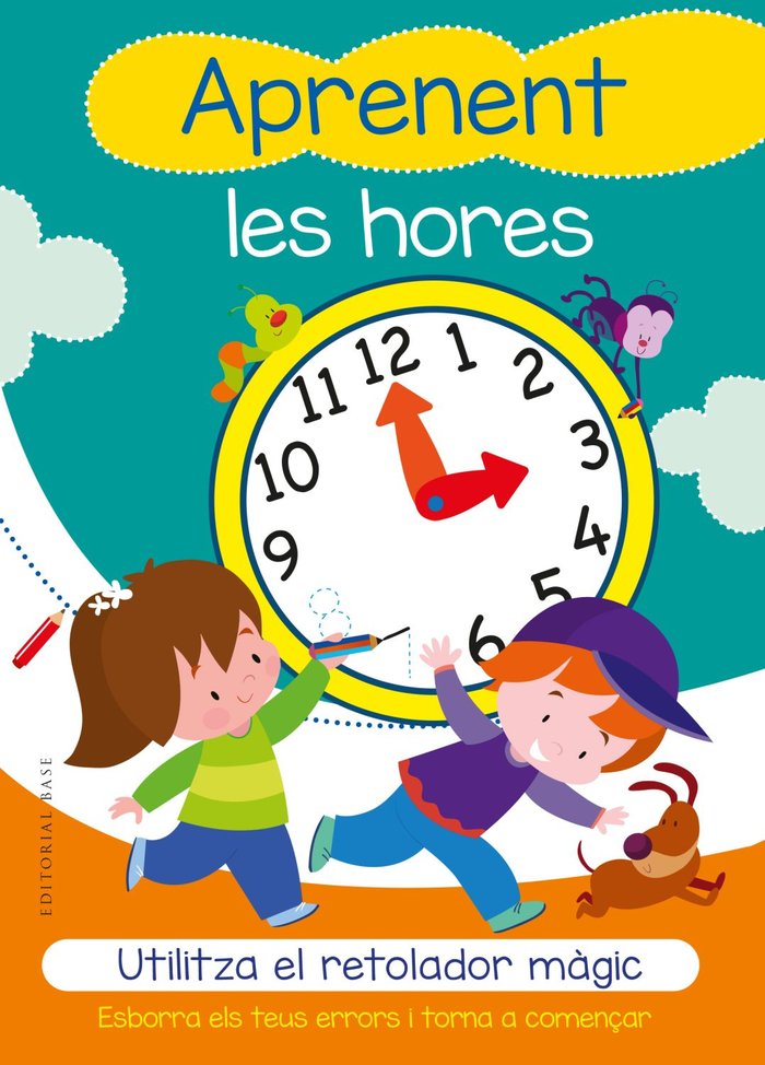 Aprenent les hores. Utilitza el retolador màgic, de Cortina, Gabriel | portada del libro