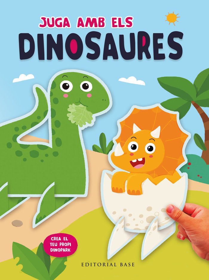 Juga amb els dinosaures, de Hoslet Barrios, Susana | portada del libro
