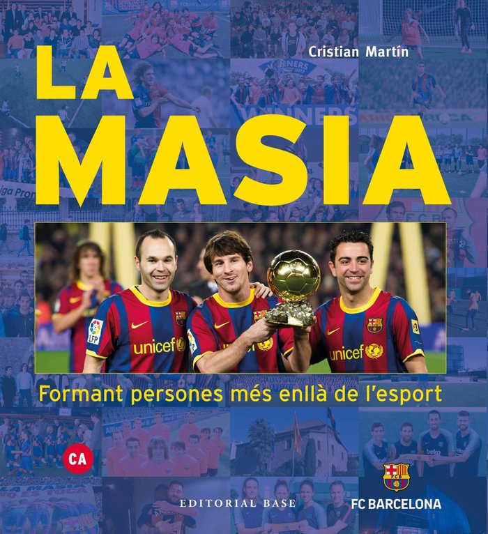 La Masia. Formant persones més enllà de l'esport, de Martín Vidal, Cristian | portada del libro