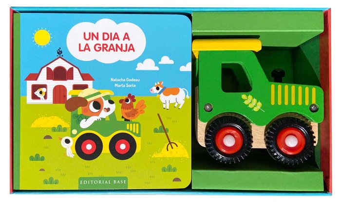 Un dia a la granja, de Godeau, Natacha | portada del libro