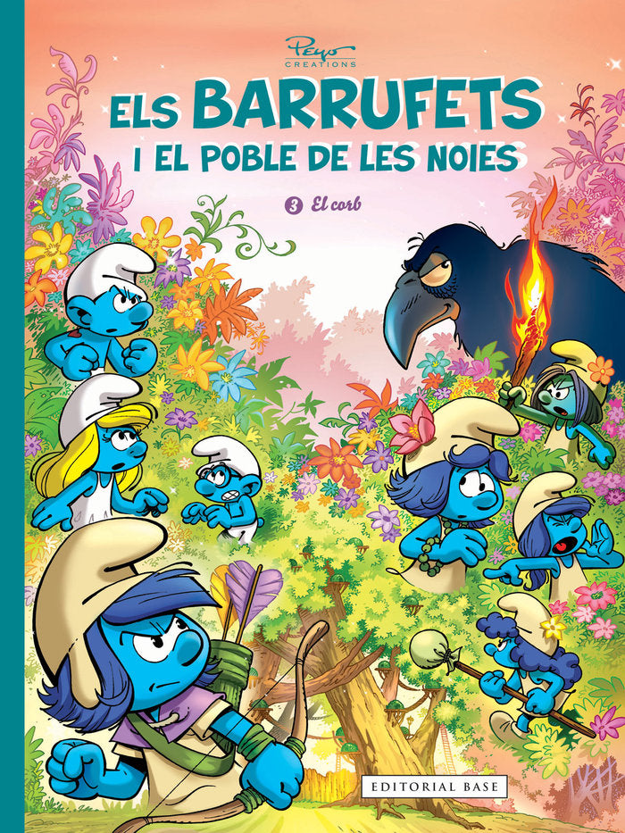 Els Barrufets i el Poble de les Noies. 3 El corb, de CULLIFORD PEYO,PIERRE | portada del libro