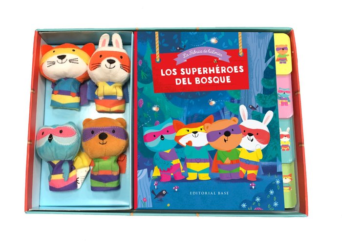 Los superhéroes del bosque, de Rivère, Benedicte | portada del libro