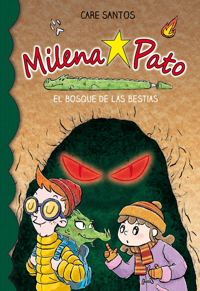 Milena Pato 11. El bosque de las bestias, de Santos Torres, Care | portada del libro