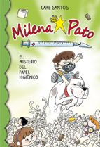 MILENA PATO 12 EL MISTERIO DEL PAPEL HIGIENICO, de Care Santos | portada del libro