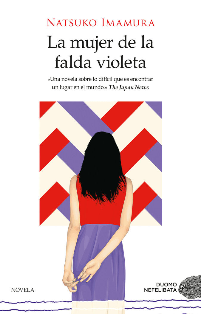 La mujer de la falda violeta, de Imamura, Natsuko | portada del libro