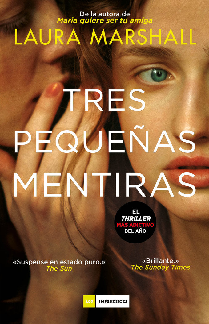 Tres pequeñas mentiras, de Marshall, Laura | portada del libro