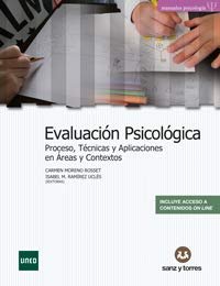Evaluación Psicológica, de Moreno Rosset, Carmen | portada del libro