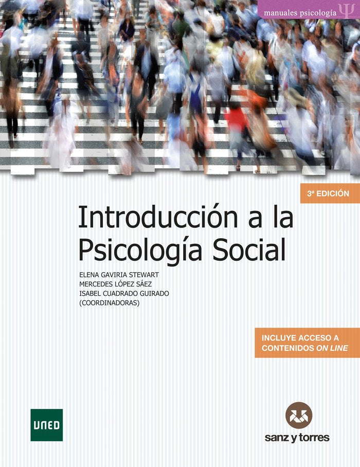 Introducción a la Psicología Social, de Gaviria Stewart, Elena | portada del libro