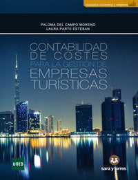Contabilidad de Costes para la Gestión de empresas Turísticas, de Del Campo Moreno | portada del libro
