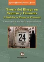 TEORIA DEL RIESGO EN SEGUROS Y FINANZAS, de Varios autores | portada del libro
