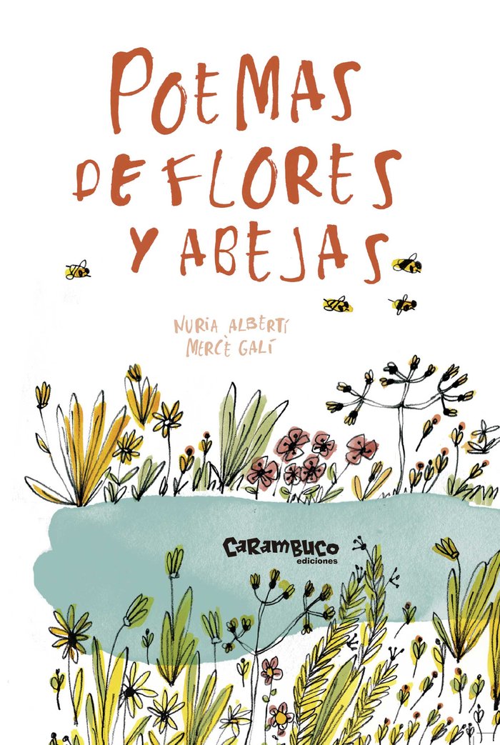 Poemas de flores y abejas, de Albertí Martínez de Velasco, Núria | portada del libro