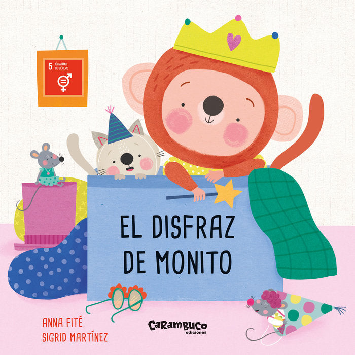 EL DISFRAZ DE MONITO, de FITE, ANNA | portada del libro