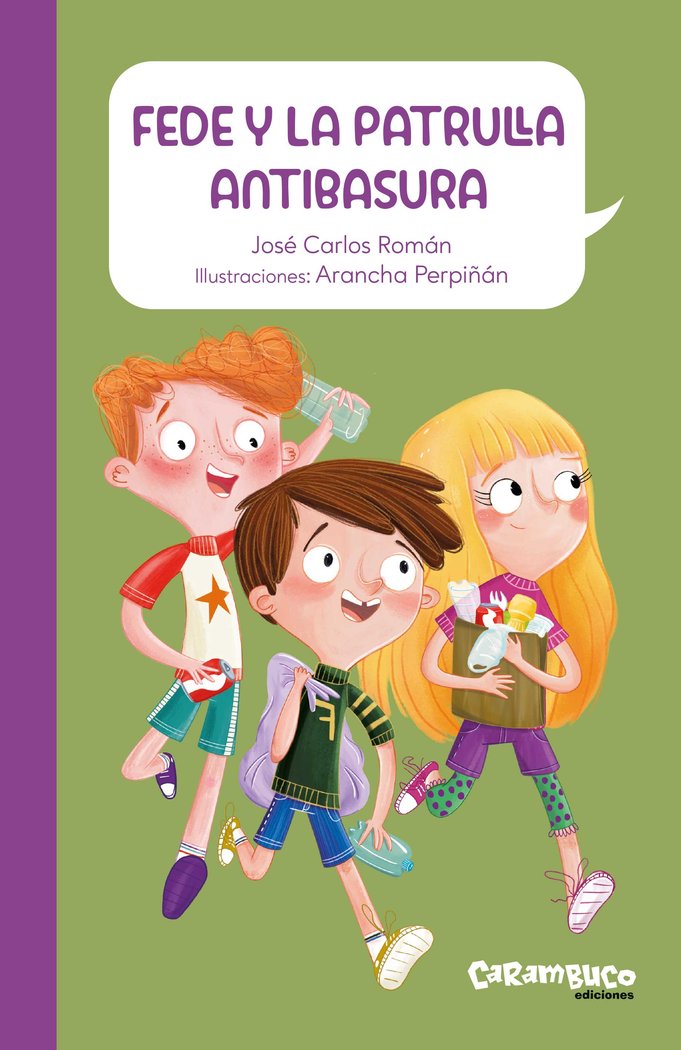 Fede y la patrulla antibasura, de ROMAN, JOSE CARLOS | portada del libro