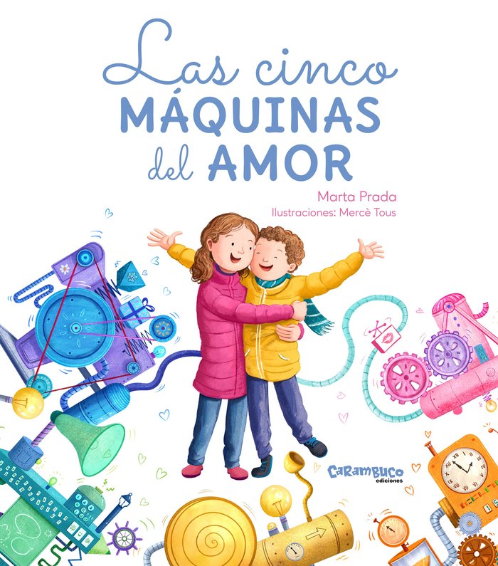 LAS CINCO MAQUINAS DEL AMOR, de PRADA, MARTA | portada del libro