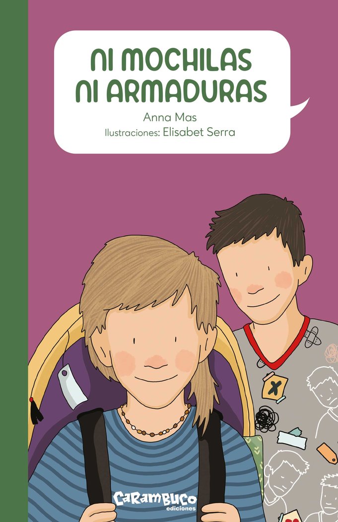 Ni mochilas ni armaduras, de MAS, ANNA | portada del libro
