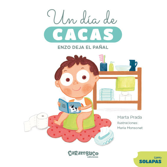 UN DIA DE CACAS. ENZO DEJA EL PAÑAL, de PRADA, MARTA | portada del libro