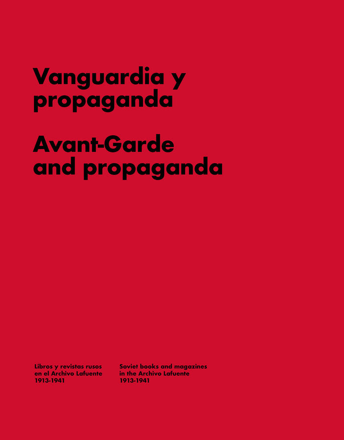 Vanguardia y Propaganda. | portada del libro