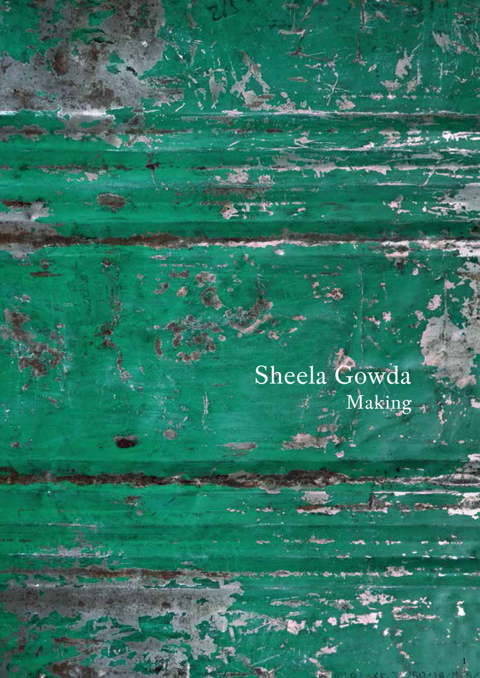 Making, de Gowda, Sheela | portada del libro