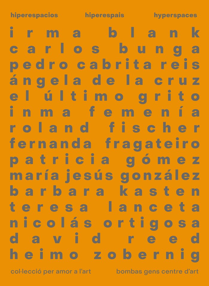 Hiperespais / Hiperespacios / Hyperspaces, de García Vergara, Marisa | portada del libro