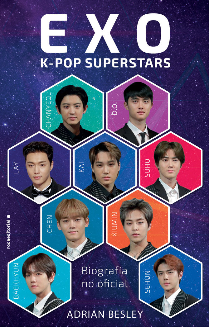 EXO. K-pop superstars, de Besley, Adrian | portada del libro