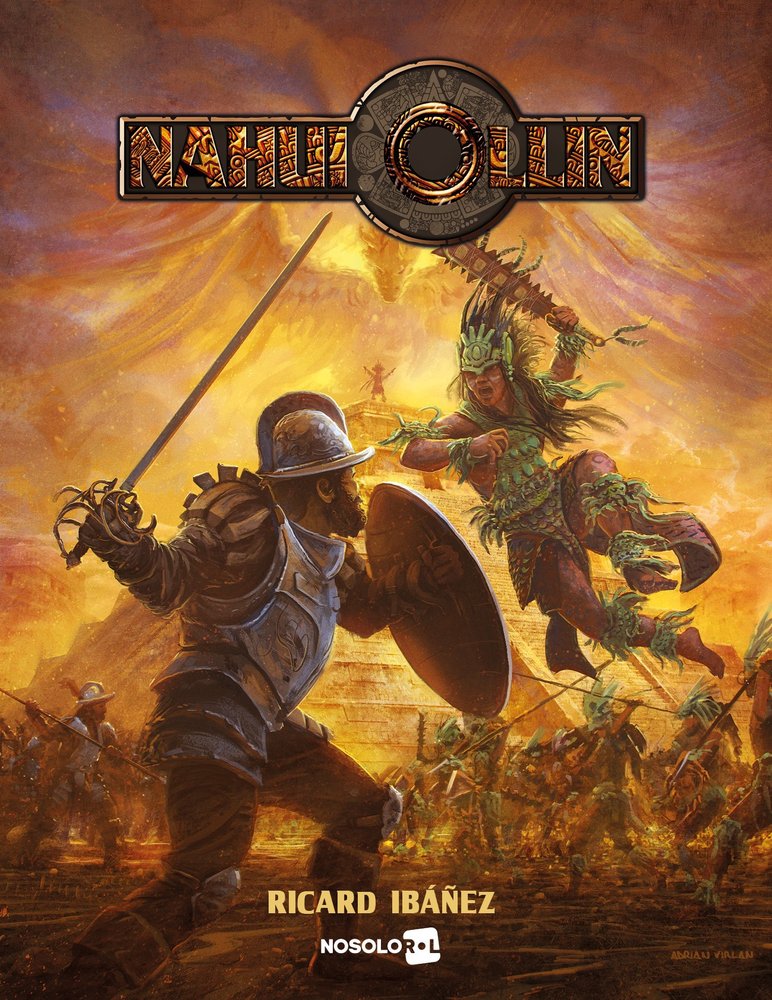 Nahui Ollin, de RICARD IBAÑEZ | portada del libro