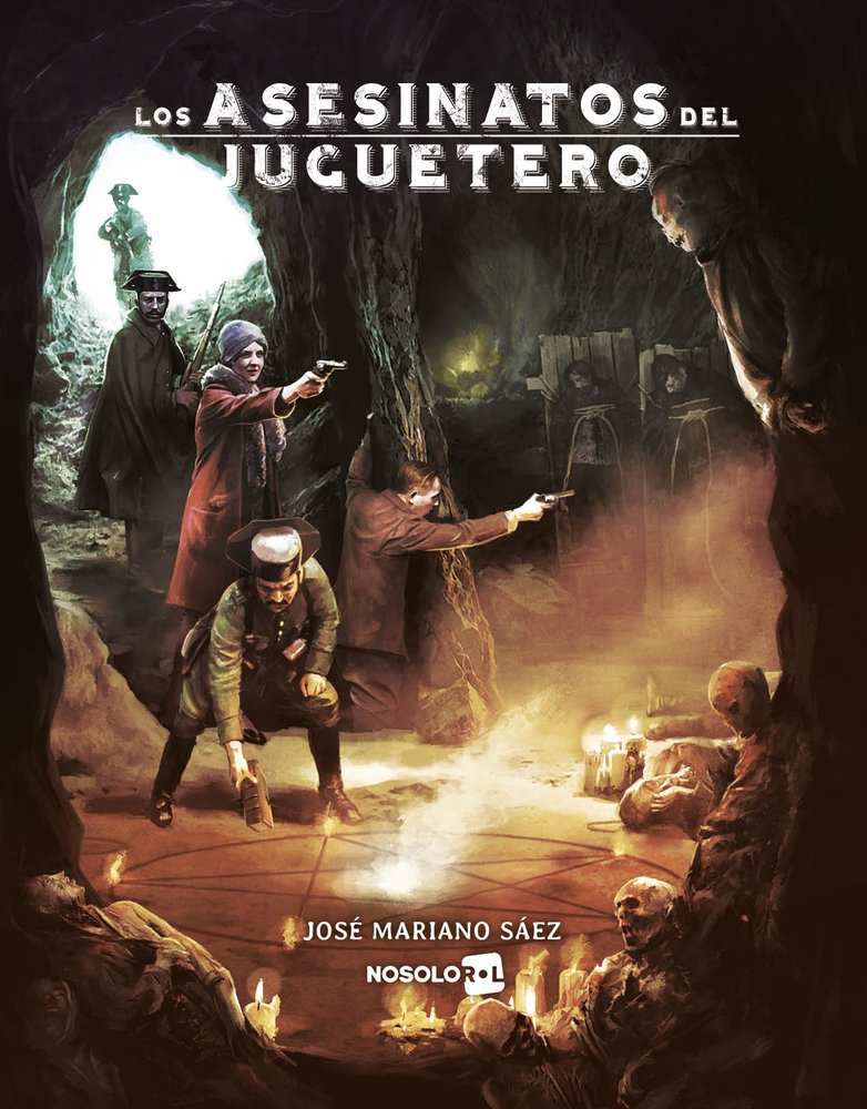 Los asesinatos del juguetero, de JOSE MARIANO SAEZ | portada del libro