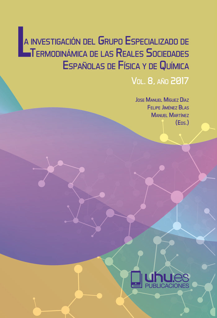 LA INVESTIGACION DEL GRUPO ESPECIALIZADO DE TERMODINAMICA DE LAS REALES SOCIEDADES ESPAÑOLAS DE FISI | portada del libro
