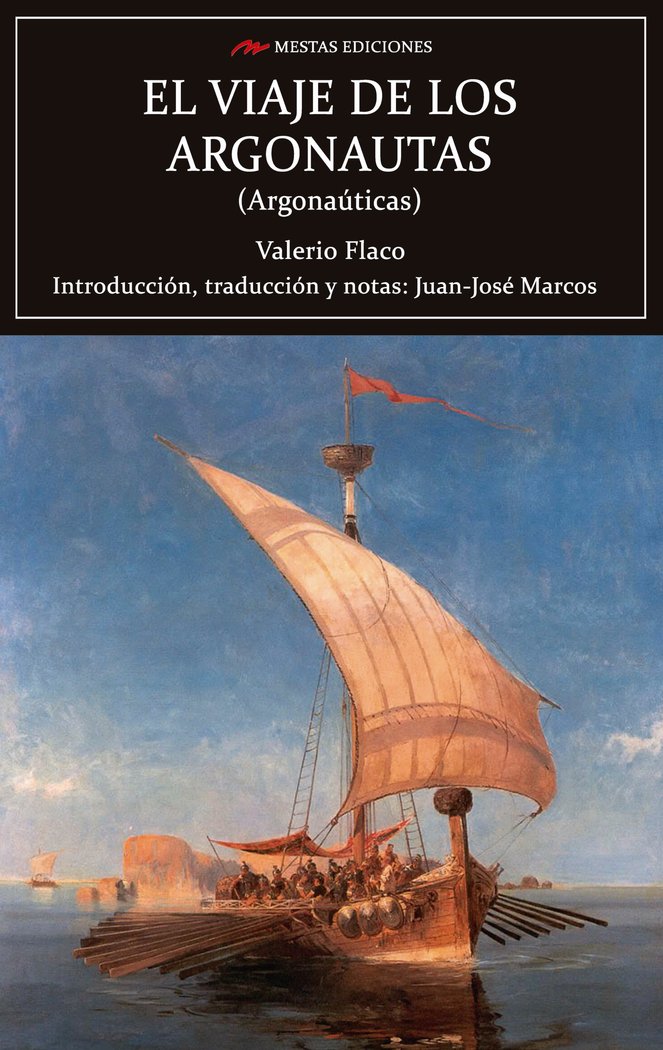 El viaje de los argonautas, de Flaco, Valerio | portada del libro