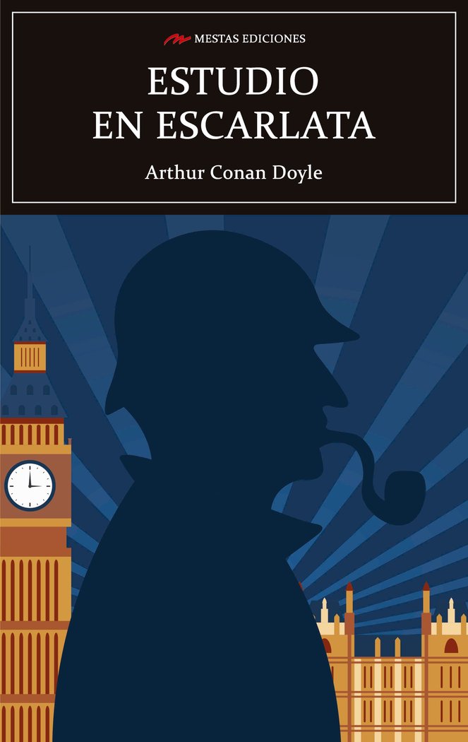 Estudio en escarlata, de Conan Doyle, Arthur | portada del libro