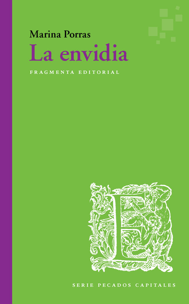 La envidia, de Porras Martí, Marina | portada del libro