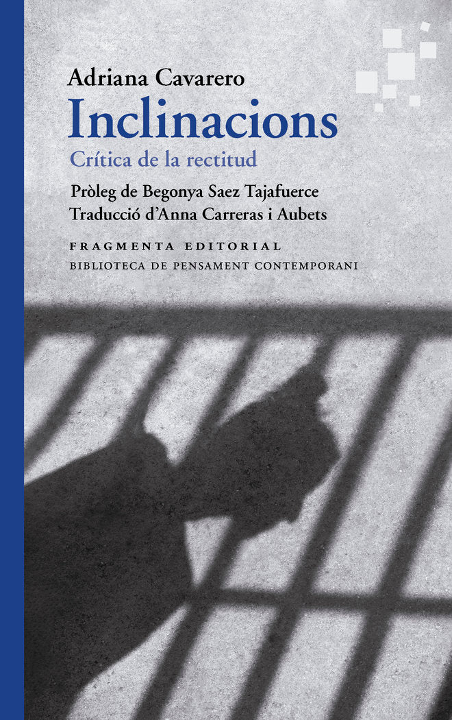 INCLINACIONS, de CAVARERO, ADRIANA | portada del libro