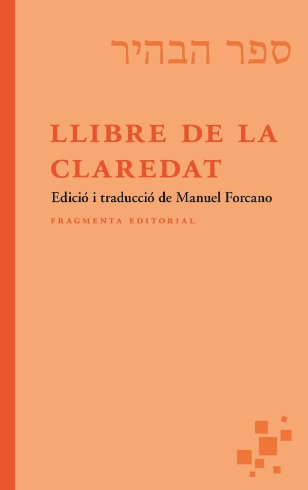 LLIBRE DE LA CLAREDAT | portada del libro