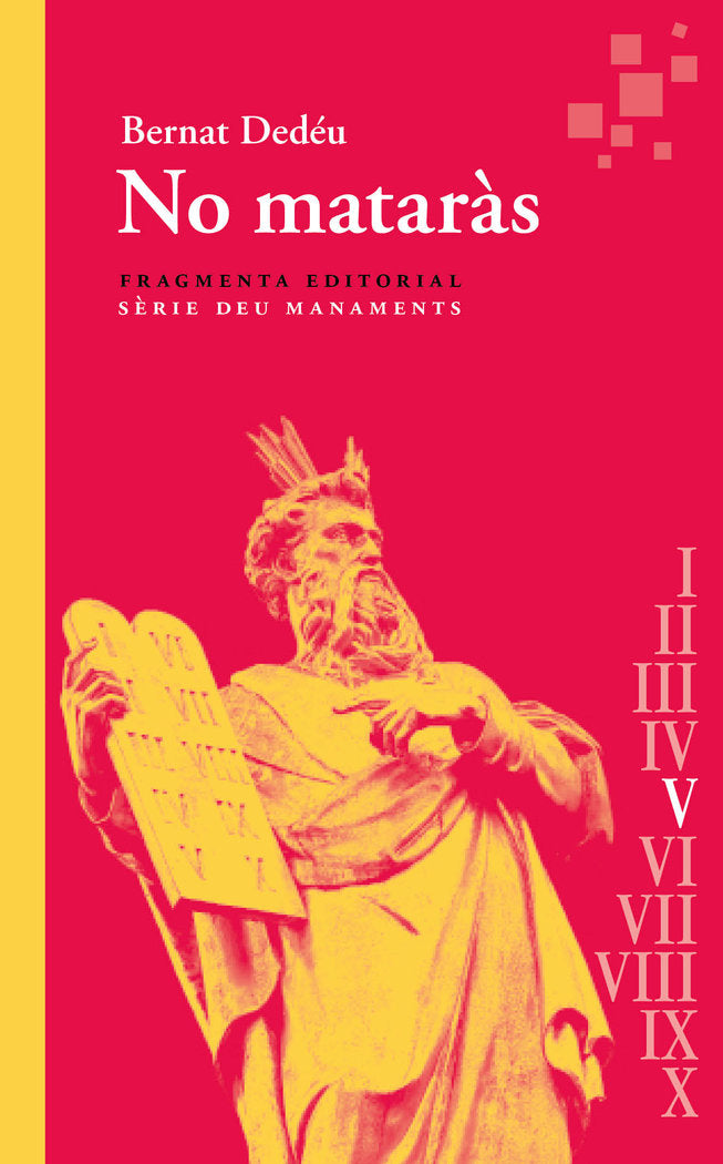 NO MATARAS, de DEDEU, BERNAT | portada del libro