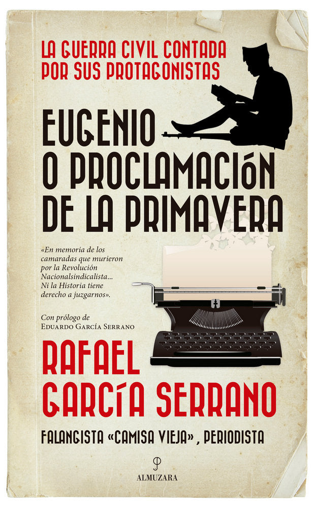 EUGENIO O LA PROCLAMACIﾓN DE LA PRIMAVERA, de García Serrano | portada del libro