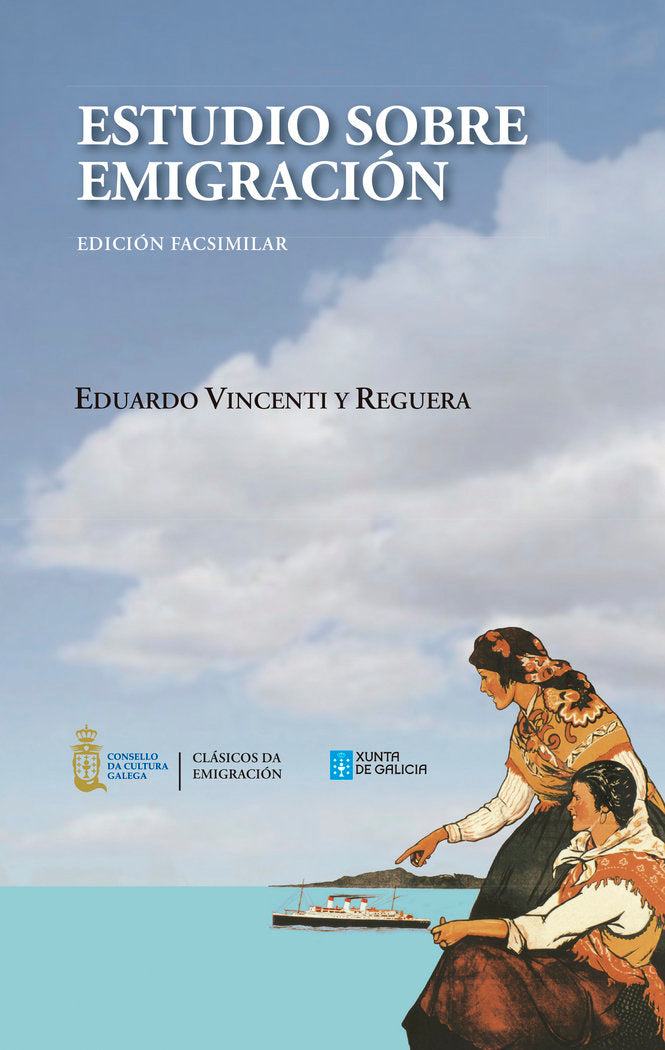 Estudio sobre emigración, de Vincenti, Eduardo | portada del libro
