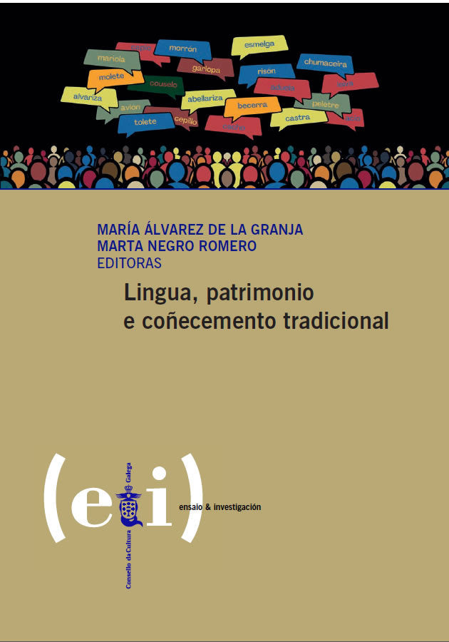 LINGUA PATRIMONIO E COÑECEMENTO TRADICIONAL, de VARIOS AUTORES | portada del libro