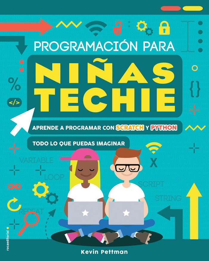 Programación para niñas techie, de Pettman | portada del libro