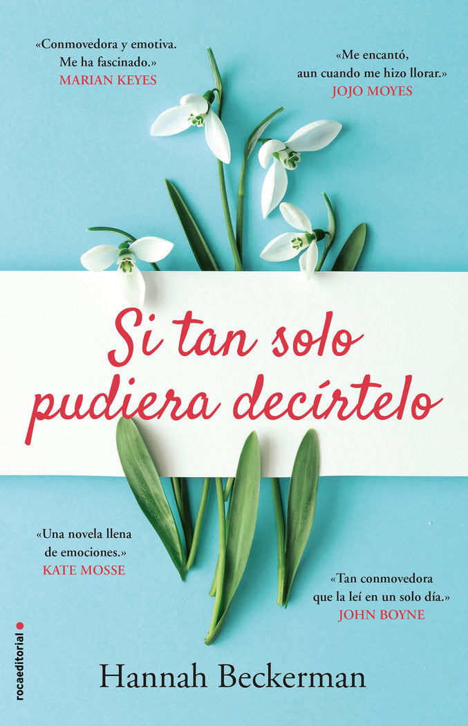 Si tan solo pudiera decírtelo, de Beckerman | portada del libro