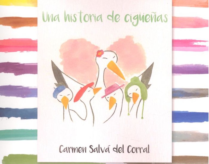 Una historia de cigüeñas, de SALVÁ DEL CORRAL | portada del libro