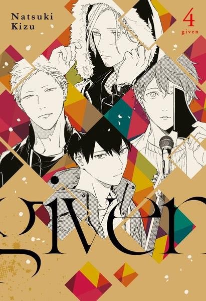 GIVEN N 04, de KIZU NATSUKI | portada del libro