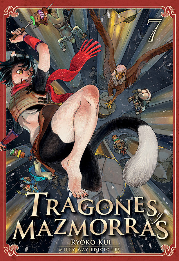 TRAGONES Y MAZMORRAS N 07, de RYOKO KUI | portada del libro