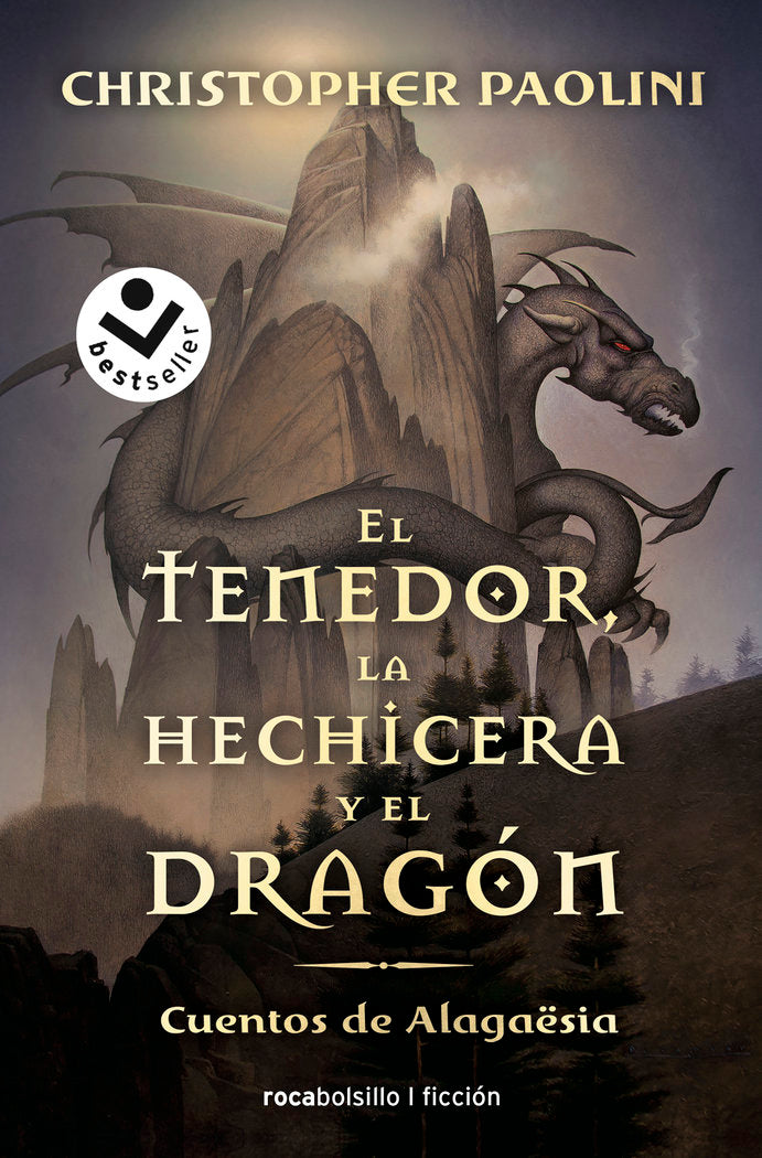 El tenedor, la hechicera y el dragón, de Paolini, Christopher | portada del libro