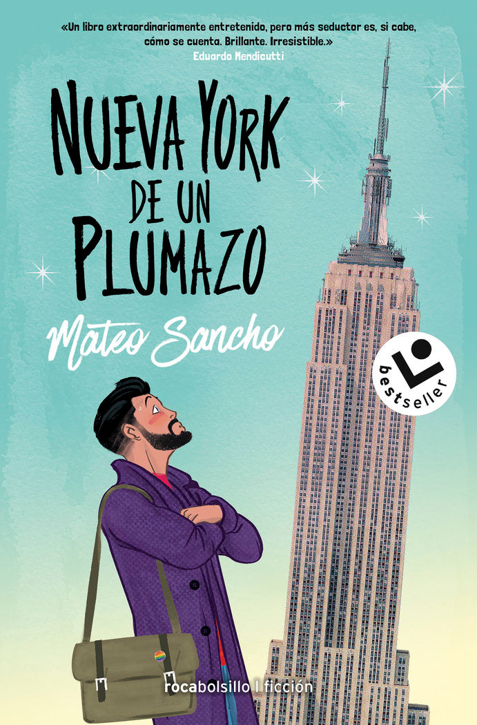 Nueva York de un plumazo, de Sancho, Mateo | portada del libro