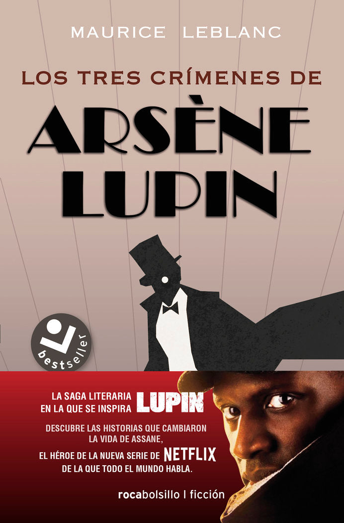 TRES CRIMENES DE ARSENE LUPIN,LOS, de LEBLANC,MAURICE | portada del libro
